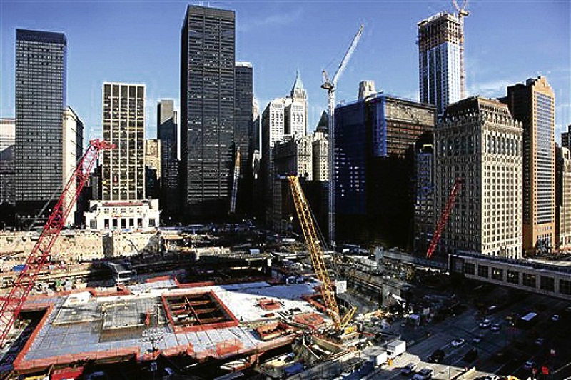 Ground zero in a photo taken in 2009. AP file photo
