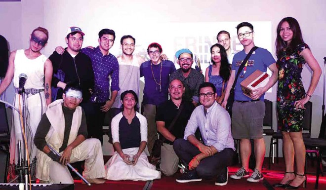 ARTISTS with the Fringe Manila team