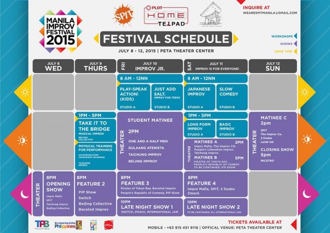 MANILA IMPROV FESTIVAL 2015