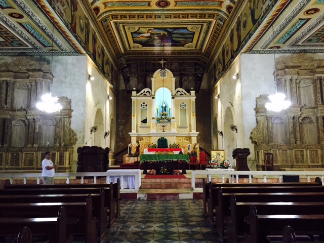 Inside Alburquerque Church