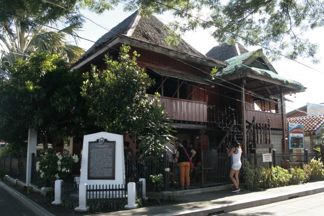 The replica of the house of former first lady Dona Aurora Quezon