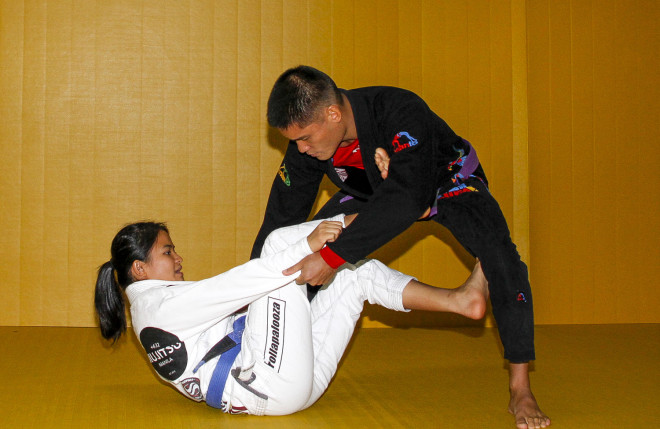 “IN BJJ, whether you’re tall, short, fat, thin, strong, or weak, you have a sport that will make the most of what you have,” says Ochoa, who has endured her share of bruises and injuries.