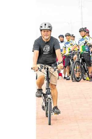 ROCK Drilon: “Life is like riding a bicycle. To stay balanced you must keep moving.”