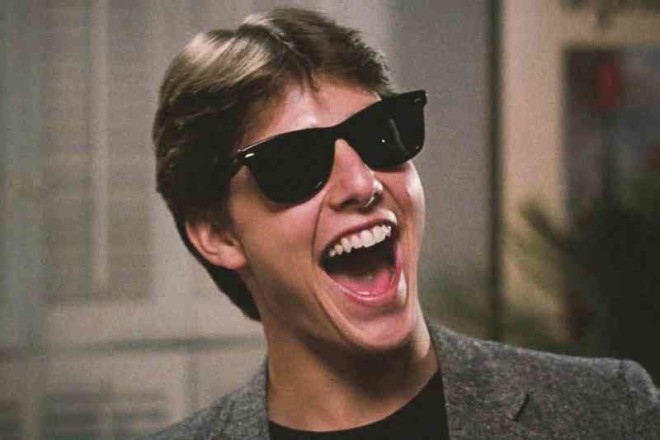 Ray-Ban through the years, worn by Gen. Douglas MacArthur, Tommy Lee Jones and Will Smith, US Air Force servicemen, Clint Eastwood, John Belushi and Dan Aykroyd, and Tom Cruise