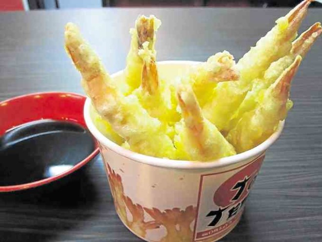 Filipino-style tempura at Crave Park