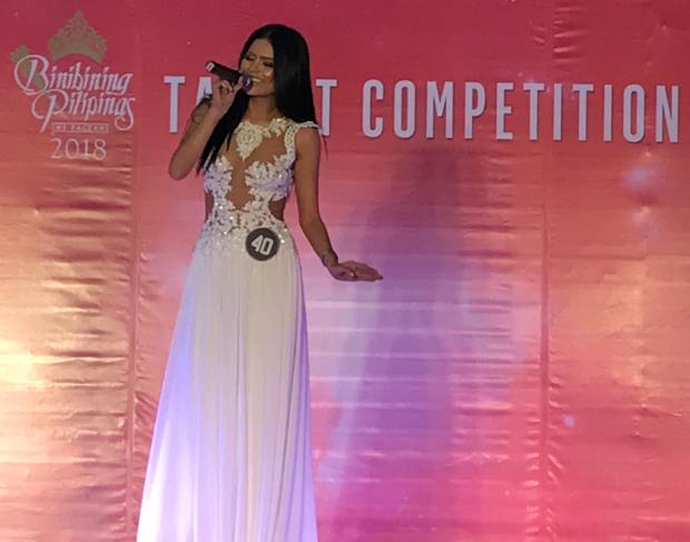 Angelie Aubrey Asuncion - Bb Pilipinas 2018 talent competition - 10 Feb 2018