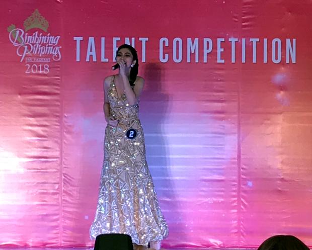 Katherine Ventura - Bb Pilipinas 2018 talent competition - 10 Feb 2018