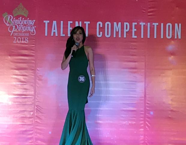Loren Mar Artajos - Bb Pilipinas 2018 talent competition - 10 Feb 2018