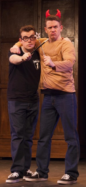  JAMES Percy (left) and Ben Stratton in “Potted Potter”. INQUIRER file photo 