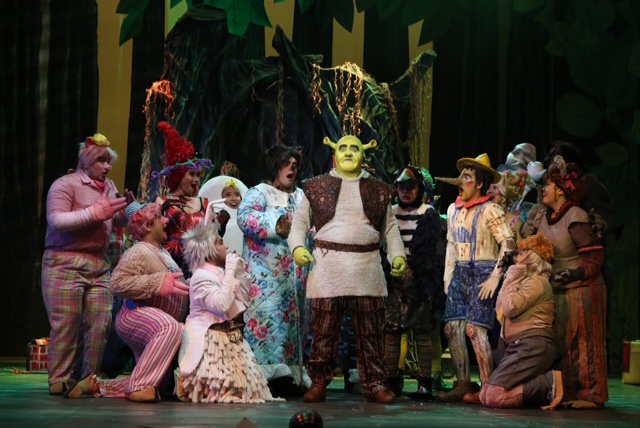A scene from Atlantis Productions “Shrek the Musical”. CONTRIBUTED PHOTO