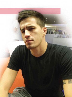 JEAN Marc Pingris, with his game face on