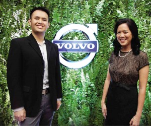 VOLVO’S Christopher Yu, T&C editor in chief Yvette Fernandez