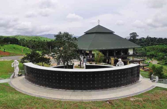 PAHUWAYAN sa Rica Columbary andOssuary features seven lanes of niches and 1,350 burial niches.