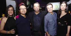 BRANDED Lifestyle Inc.’s executive department assistant vice president Devi Leaño, regionalmarketing director Kevin Ueda, Lal Gopwani and Neelam Gopwani (right); actor Albert Martinez