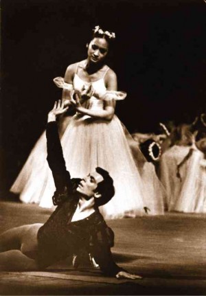 DANCING the title role in “Giselle” with Ravil Bagautdinov at the Kirov Ballet in 1986
