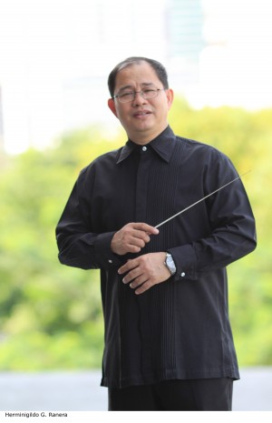PPO Associate Conductor Herminigildo Ranera. CONTRIBUTED PHOTO/Cultural Center of the Philippines