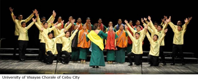 University of Visayas Chorale from Cebu City. CONTRIBUTED PHOTO/Cultural Center of the Philippines