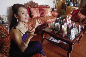 THERE was a time, she recounts, when all she ate for eight months was niyog (coconut). “Hirap ng buhay.” But she doesn’t splurge on food these days, preferring to eat vegetables and fish regularly