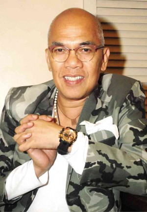 BOY Abunda wears the latest Techno Marine collection, on the eve of his introduction as its brand ambassador.