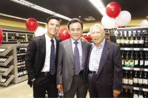 THREE generations of Tantocos: RSCI president Donnie Tantoco, RSCI chair Rico Tantoco Jr., Rustan Group of Companies chair emeritus Bienvenido Tantoco Sr.