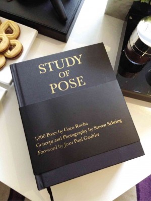 AN ADVANCE signed copy of Coco Rocha’s book, “Study of Pose,” to be released on Oct. 28.