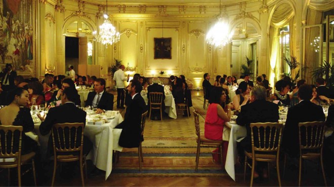 THE GRAND five-course dinner at the Palacia Salon