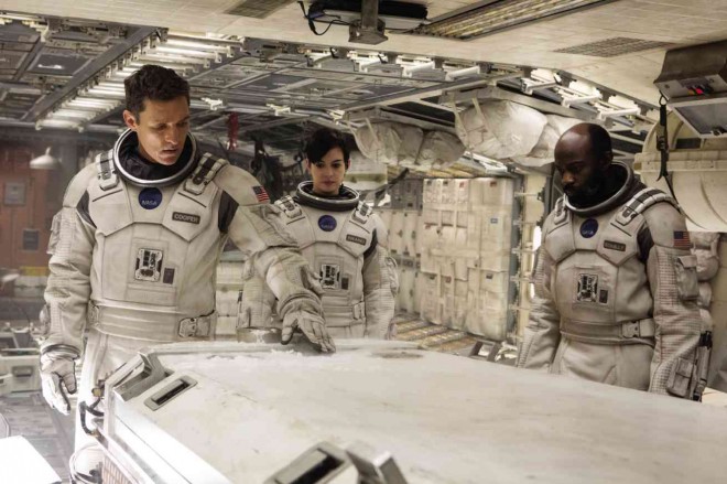 “INTERSTELLAR” portrays an Earth that has been ravaged by an environmental blight.