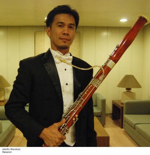 Bassoonist Adolfo Mendoza. CONTRIBUTED IMAGE/Cultural Center of the Philippines