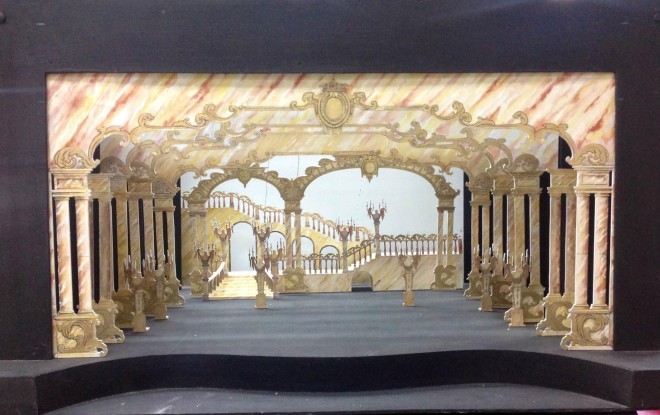 Cinderella set design, The King's Palace, by the late National Artist for Theater Design Salvador Bernal. CONTRIBUTED PHOTO/PB 