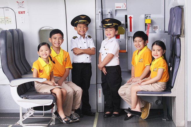 Kids can fulfill their dreams of being Cebu Pacific pilots and flight attendants at KidZania Manila. 
