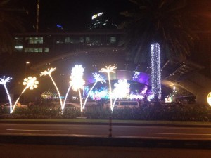 The Festival of Lights viewed on Ayala Avenue. CONTRIBUTED PHOTO/Gladys Ngo-de Jesus
