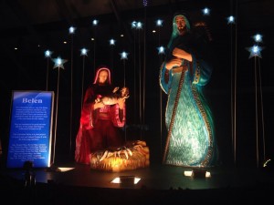 The Holy Family or the Belen is one of the featured exhibits at the “Festival of Lights”. CONTRIBUTED PHOTO/Gladys Ngo-de Jesus