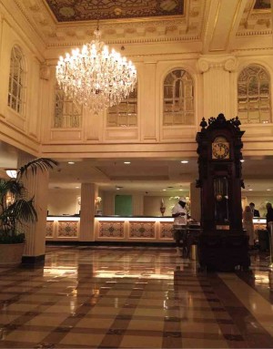 THE LOBBY of Hotel Monteleone PHOTOS BY PAMPASTOR