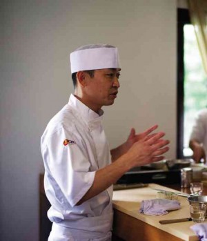 SUSHI chef Akihisa Kawai