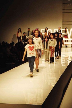 SPECIAL catwalk portion included Forever 21’s Kids collection.