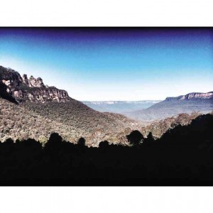 VIEW of the Three Sisters in the BlueMountains