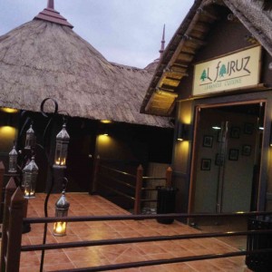 AL FAIRUZ restaurant sits at a high point of the resort where one may enjoy an awe-inspiring view of neighboring islands