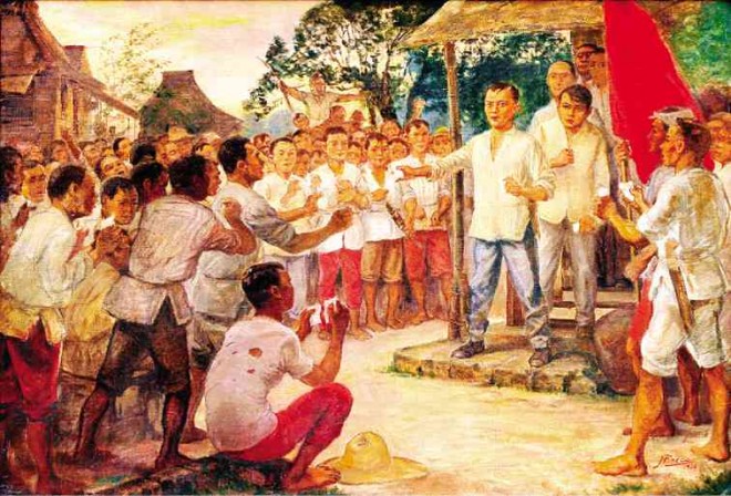 “FIRST Cry of Balintawak,” by Jorge Pineda