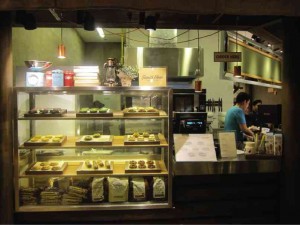 AT SCOUT’S Honor, customers can choose the toppings they want on their cookies.