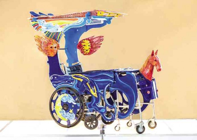 CUSTOM calesa wheelchair byMarc Cosico