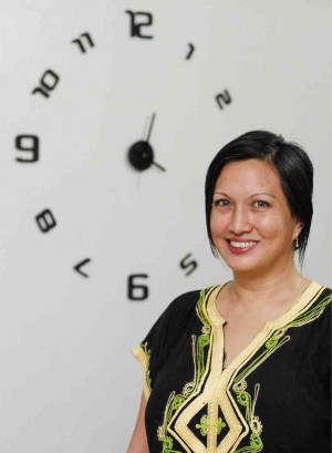 NO LOST TIME: Nikki Alfar writes as she pleases. INQUIRER /Alanah Torralba