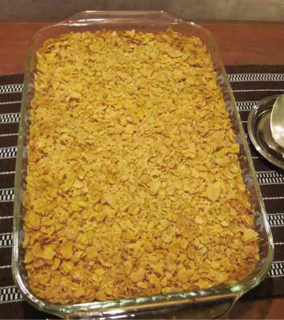 BAKEDMashed Potatoes with Cornflakes Topping