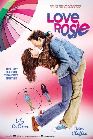 “LOVE, Rosie” is based on Irish author Cecelia Ahern’s bestselling novel “Where Rainbows End.”