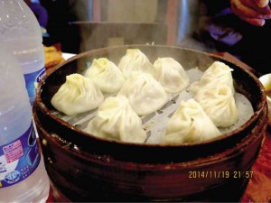 XIA LONG bao, a Shanghai dumpling specialty
