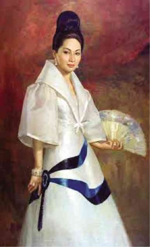 “PORTRAIT of an Oligarch,” owned by Bangko Sentral ng Pilipinas (BSP), is actually Imelda Cojuangco’s portrait that she turned down, believing it did not look like her. It was later on bought by Jimmy Laya for the BSP Collection