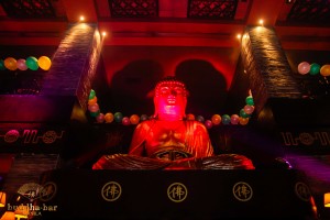 It’s not called Buddha Bar for nothing. Here, the giant Buddha greets the coming of 2015 with the BB-Manila guests. CONTRIBUTED IMAGE