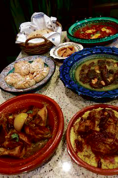 LOUBNA Piega’s home-cooked Moroccan fare