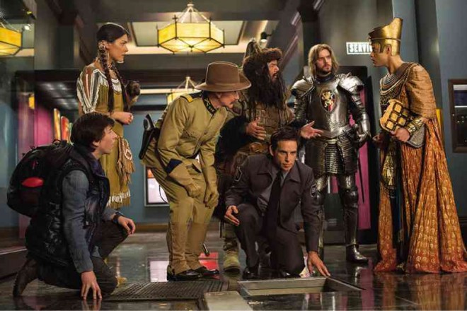 SCENE from the third “Night At The Museum” movie