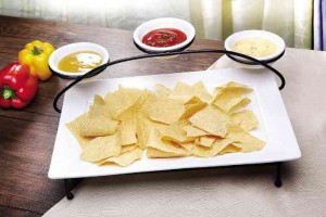 CHIPS and three-dip server stand