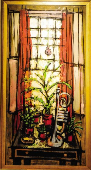“GARDEN Window with Trumpet.